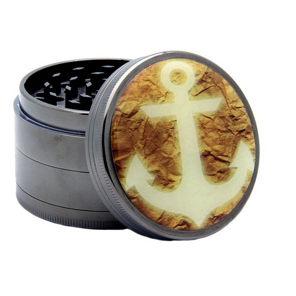 High Quality Zinc Alloy Spice or Tobacco Pollen Metal Grinder