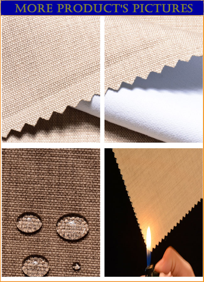 Woven Polyester Fabric for Window Curtain