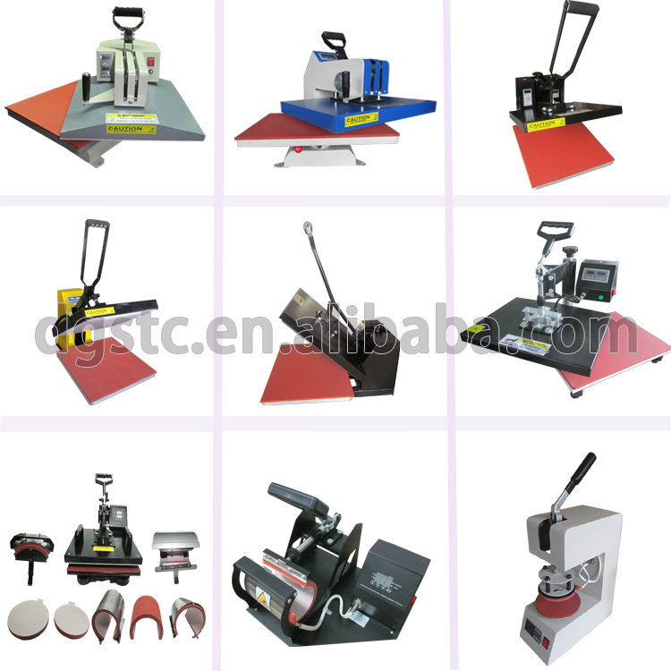 2015 Newest Manual Sublimation Heat Transfer Machine for T Shirt