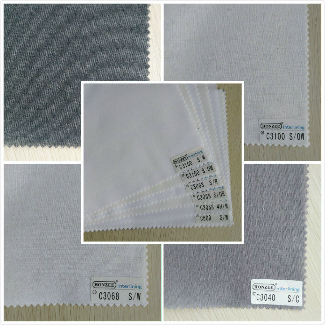 Woven Fusible Cotton Interlining for Shirt