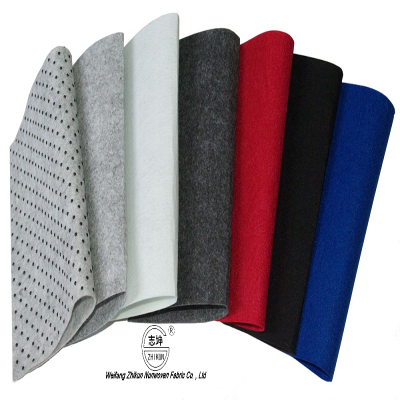 Colorful Needle Punched Non Woven Fabric Geotextile