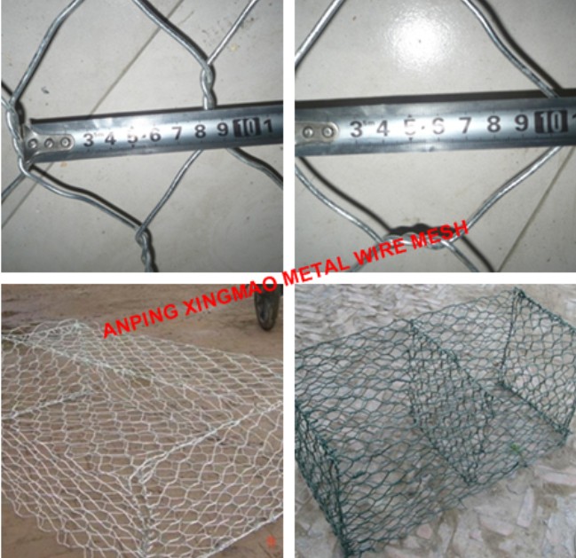 Anping 1mx1mx2m Basket Gabion with ISO Certificate/ China Hot Galvanized Gabion (XM-G82)