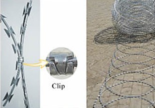 Bto-10 Hot DIP Galvanized Razor Wire Flat Wrap