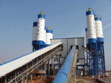 Hzs 120 Stationary Concrete Batching Plant (120m3/h)