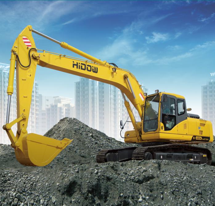 New Hidow Excavator 1.2m3 21ton Hot Sale