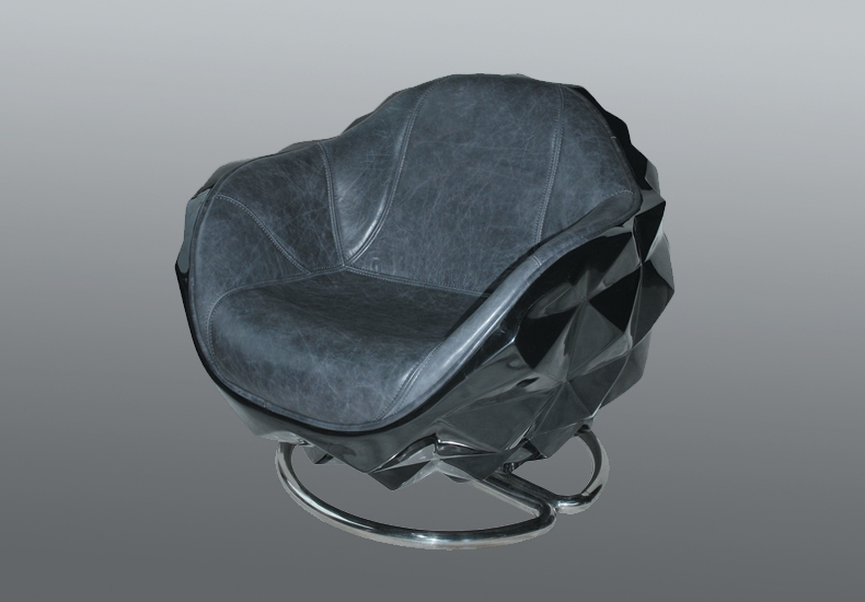 Michael Yeung Diamond Model Design Fiberglass Chairs