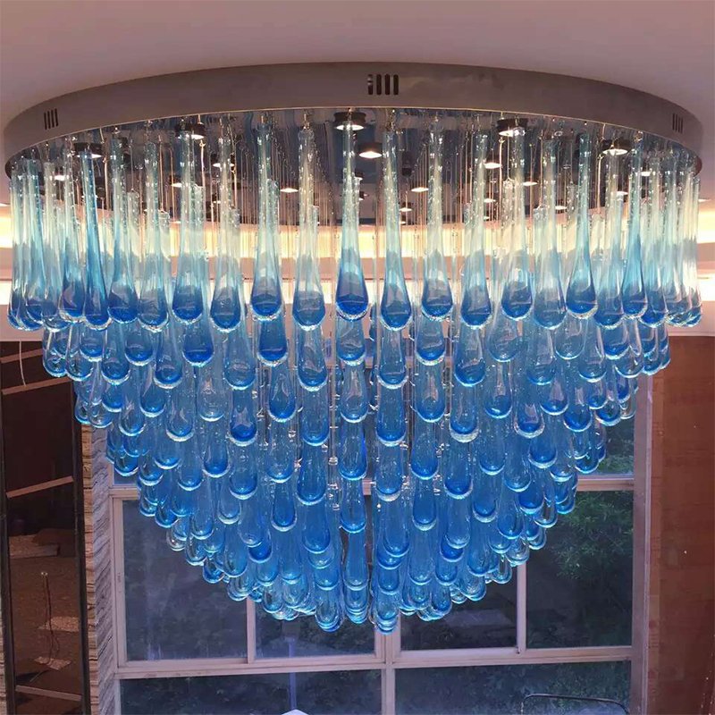 Modern New Style Design Decorative Hotel Project Strings Chandelier