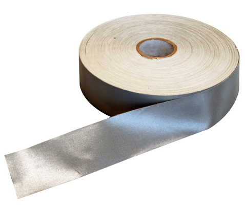 Silver Flame Retardant Reflective Tape