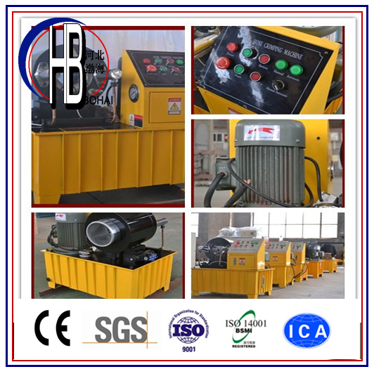 China Factory Professional Manufacture 1/4''~2'' Hydraulic Hose Swaging Machine!