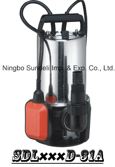 (CSP400D-31A) Stainless Steel Cheapest Price Garden Submersible Pump with Float Switch for Dirty Water