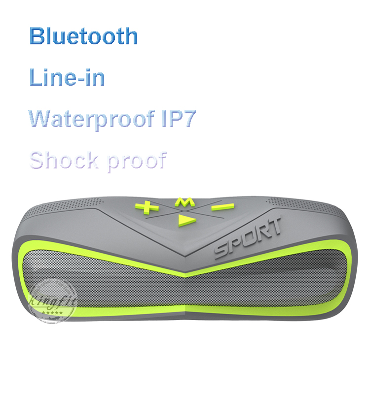 Newest IP7 Waterproof Shock Proof Bluetooth Speakers