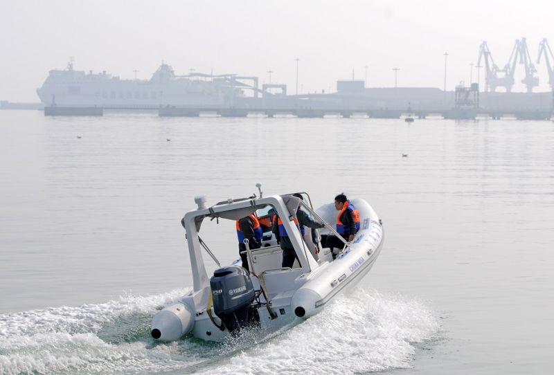 6.8m Rescue Boat Rigid Heavy Load Speed Inflatable Boat