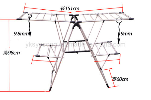 Perfect Garment Rack Dryer Hanger with Stainless Steel