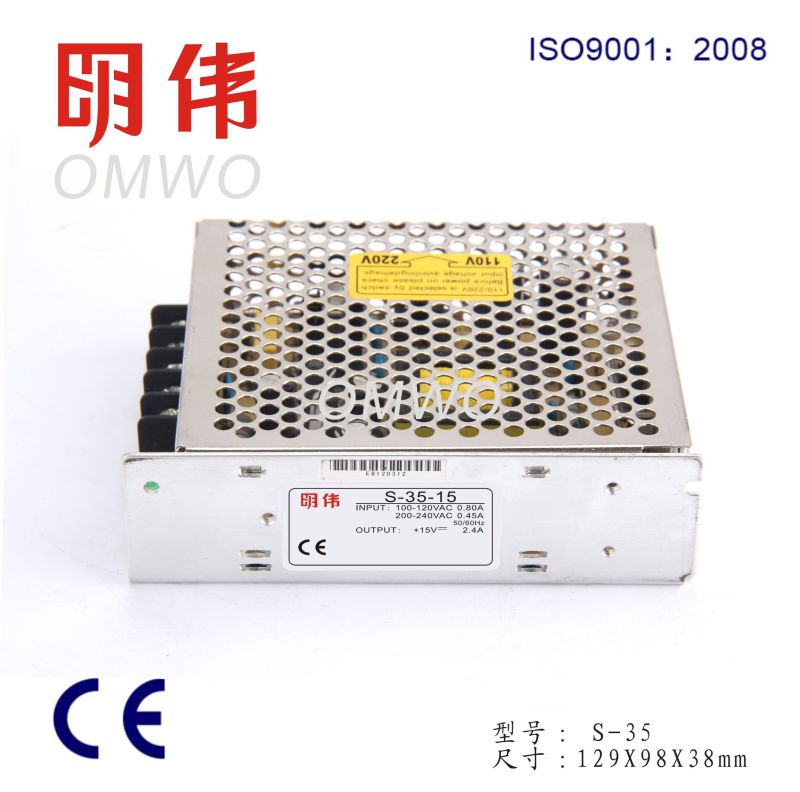 35W 12V 3A Switching Power Supply