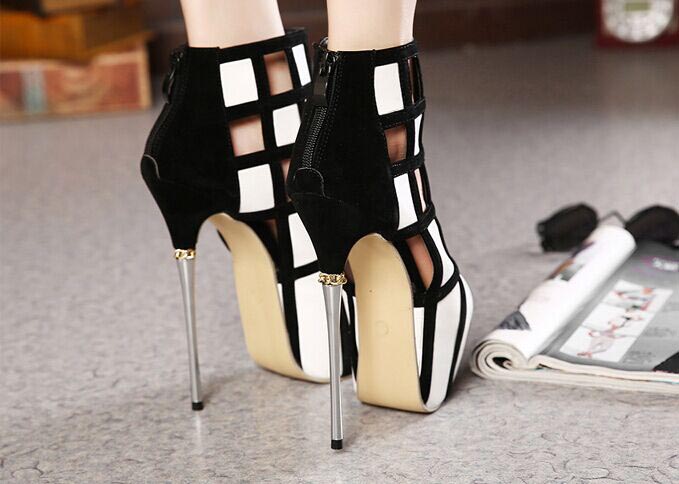 New Design Fashion High Heeled Ladies Shoes (Y 01)