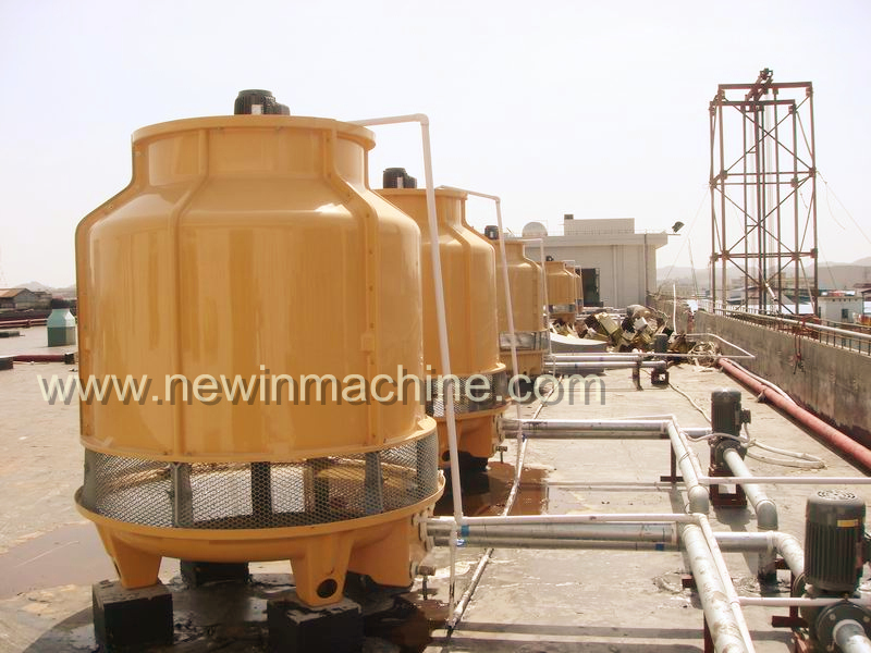 Fiberglass Round Industrial Cooling Tower