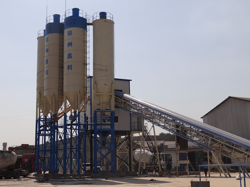 Hzs120 Large Ready Mix Concrete Plant Manufacturers