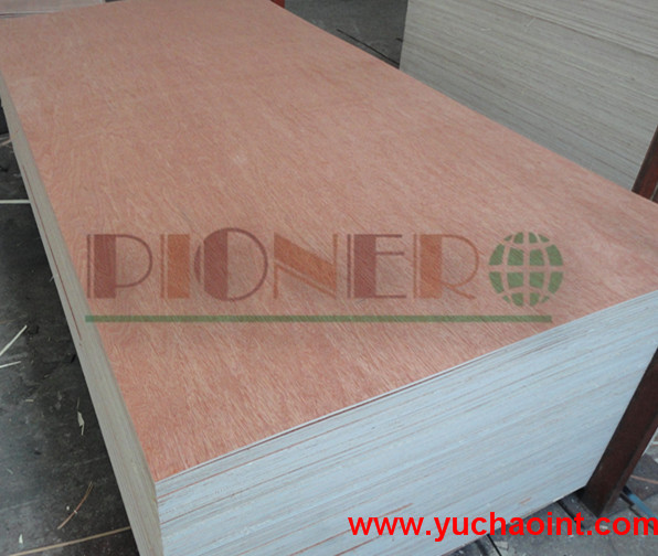 2.5mm-18mm Bintangor Plywood Panel for Decoration Purpose