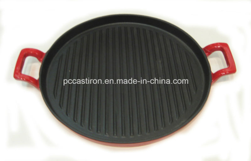 Round Cast Iron Griddle for Steak