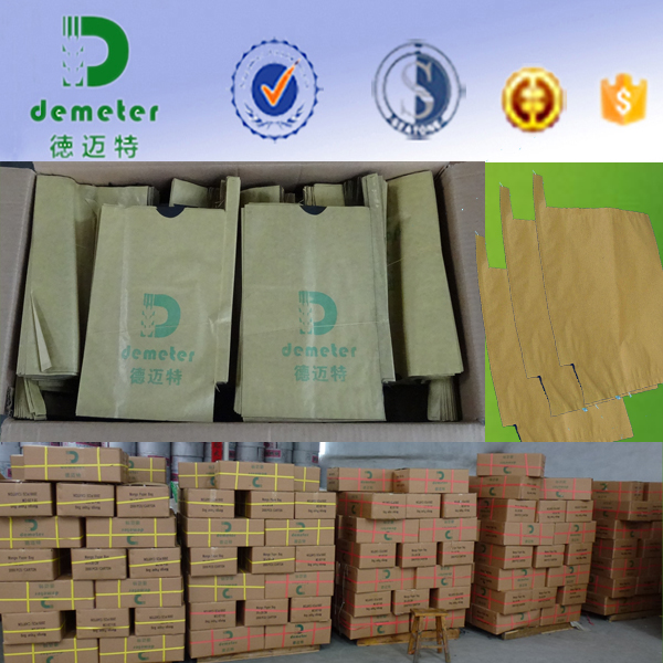 Anti-UV Water-Proof Fruit Protective Paper Bag Made of High Grade Composite Paper or All-Wood Pulp Paper