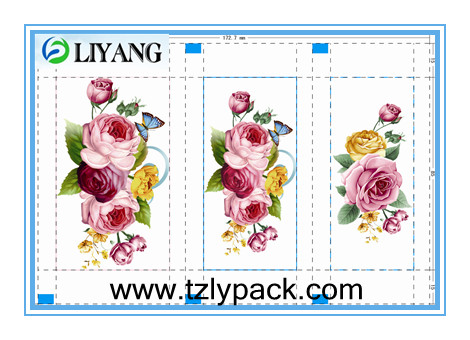 High Gloss Flower Printing Film