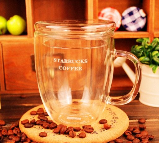 Beer Glass Mug High Borosilicate Double Wall Glass Cup