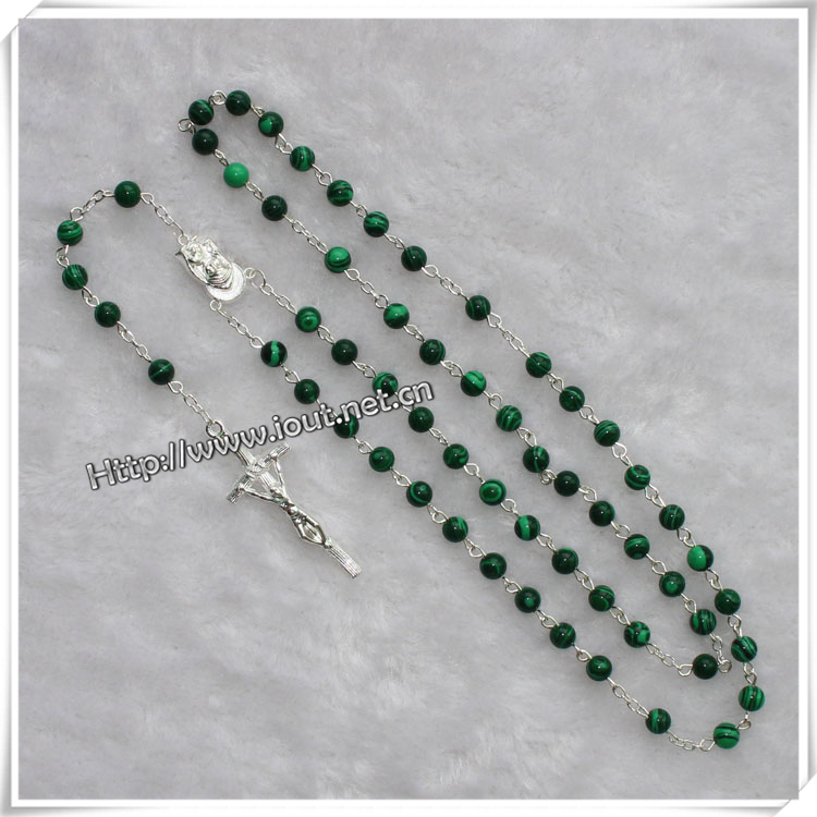 Plastic Beads Rosary, Plastic Rosary, Beads Rosary, Religious Beads (IO-cr228)