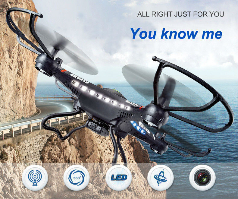 Promotional! F183 Flying Platform with Dual Remotes Professional RC Drone 2MP Camera HD