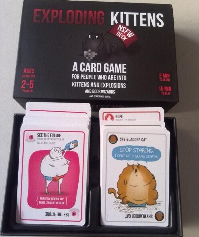 Exploding Kittens Paper Card Game