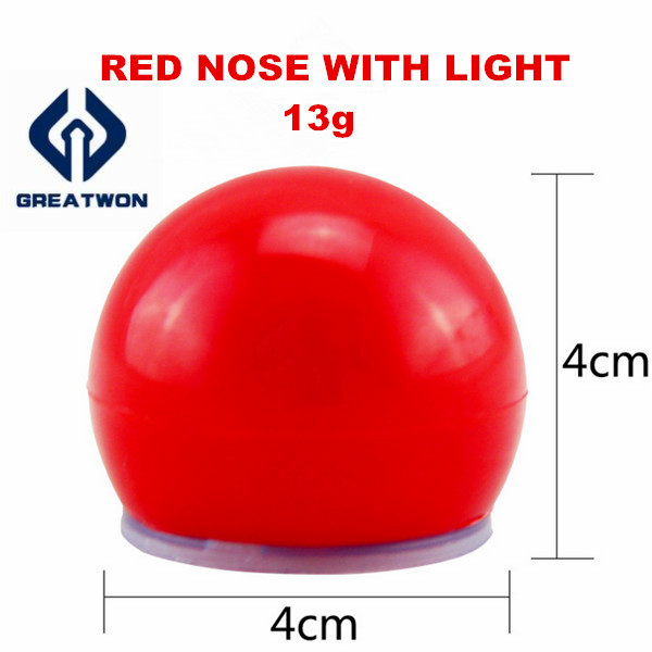 Red Clown Nose with Light