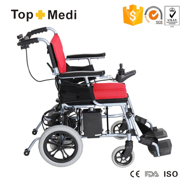 Topmedi Double Controller Electric Power Mobility Wheelchair