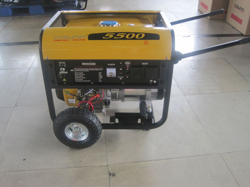 CE Certificate Honda Engine 4kw Gasoline Generator (WH5500-X)