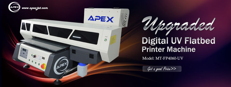 Newest Digital LED UV6090 Printer for Plastic/Wood/Glass/Acrylic/Metal/Ceramic/Leather