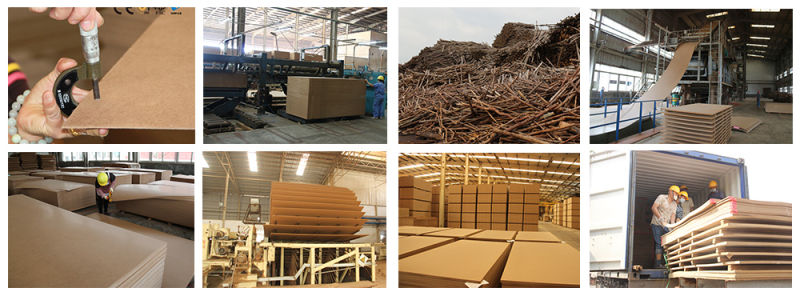 Factory in China MDF Sheet Prices 2mm-30mm