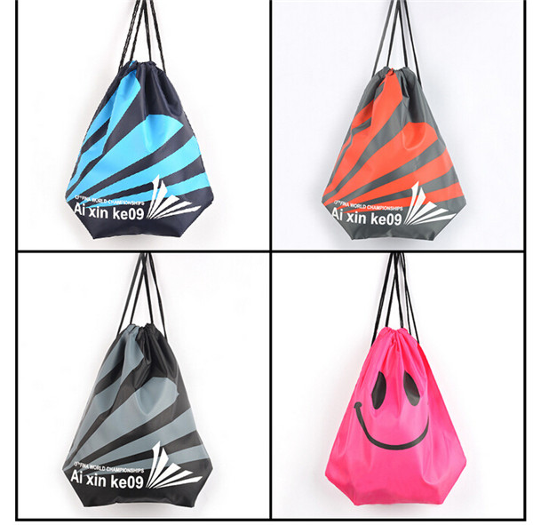 Wholesale Custom Clothing and Shoulders Drawstring Waterproof Beach Bag