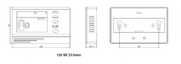 Wireless Intelligent Temperature Control Panel Type Lcw9200bwz China Supply