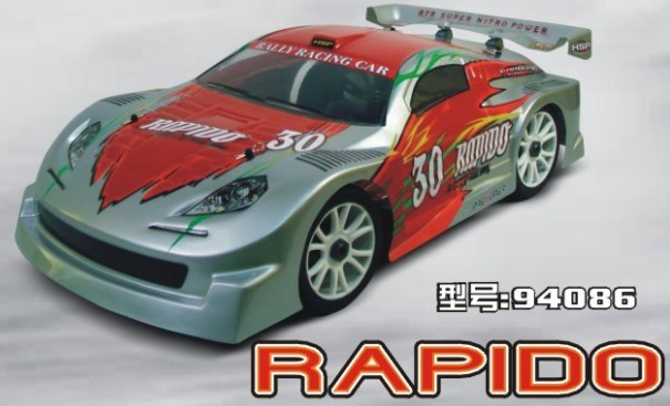 1: 8 Two-Speed Nitro Gas Powered RC Car for Sale 94086