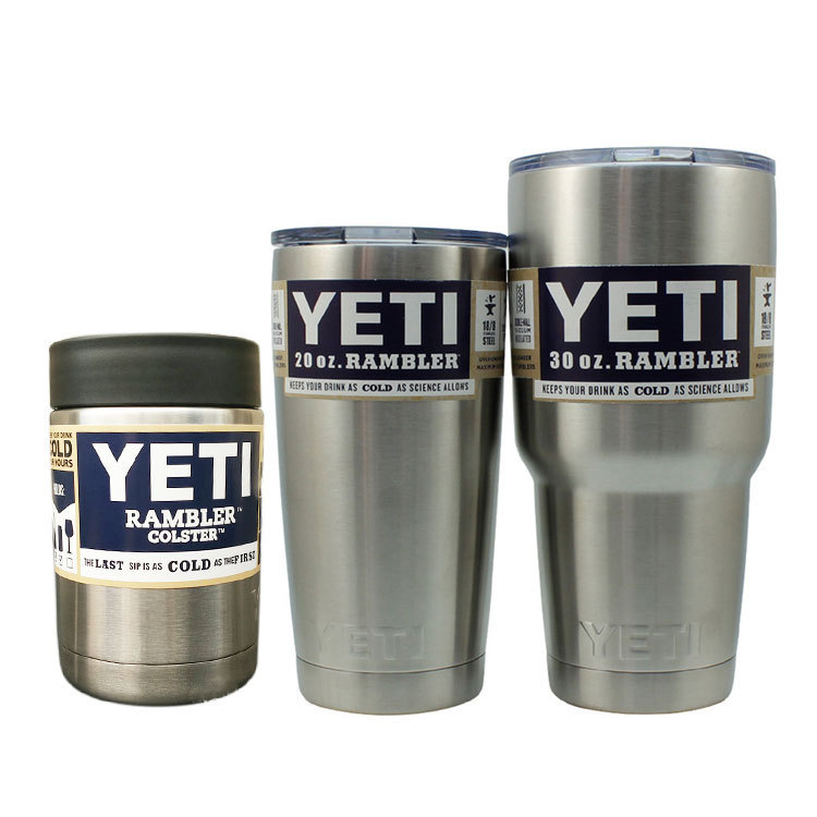 Hot Sale Rambler Tumbler Stainless Steel 20oz / 30 Oz/12oz Yeti Cups