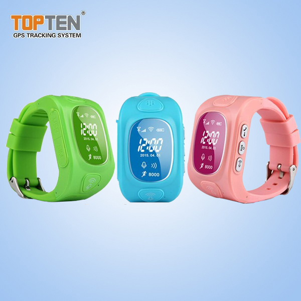 GPS Kids Watch with Two Way Talking, Sos, Taken-off Alarm, Free APP (WT50-ER)