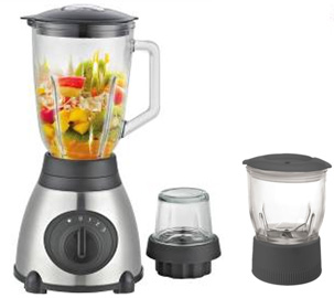 Glass Jar Blender Mixer 3 in 1 Smart Electric Blender