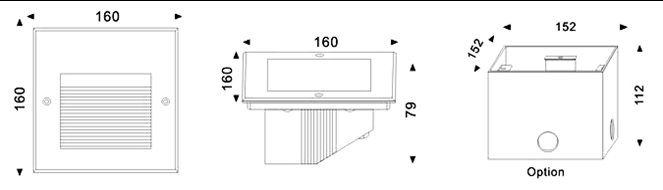 6W Square COB Wall Mounted LED Wall Lamp (817068)