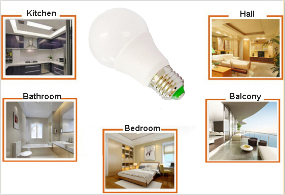 5W/7W/9W/12W E27 LED Light Bulb