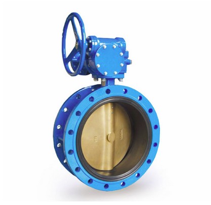 Worm Gear Wafer Lined Butterfly Valve