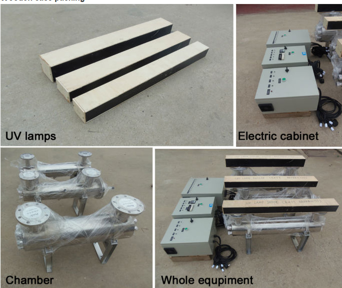 Pneumatic Self Cleaning UV Sterilizer for Swimming Pool