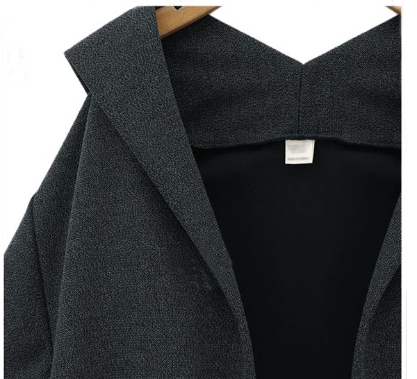High Quality Popular Japanese Poncho Coat, V-Neck Batwing Loose Warm Ladies Cape Coat