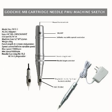 Gooecdhie Intedlligent Eyebroww&Lip Permaneent Makweup Micropigmenwtation Machine Set (M8-III)