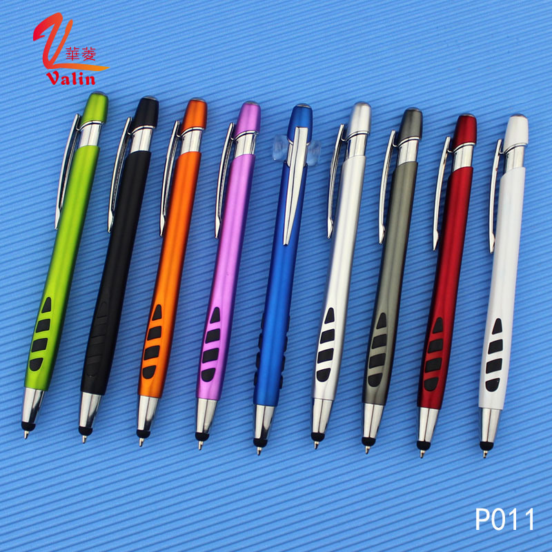 Promotional Gift Items Plastic Stylus Ball Pen