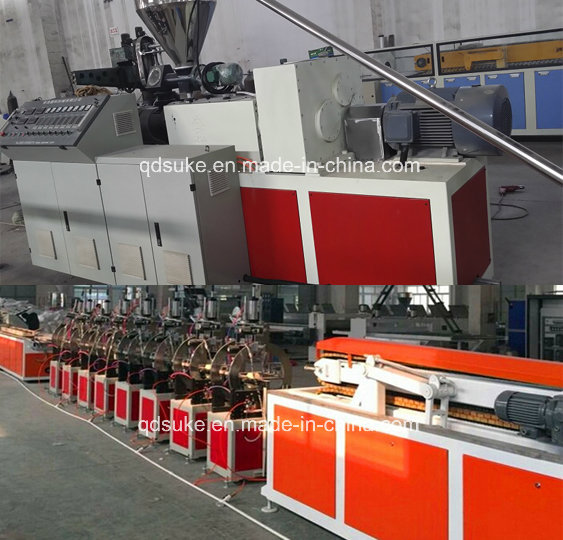 PVC Marble Profile Edging Line Extrusion Making Machine