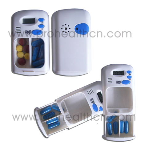 2 Compartments Pill Timer (pH5027)