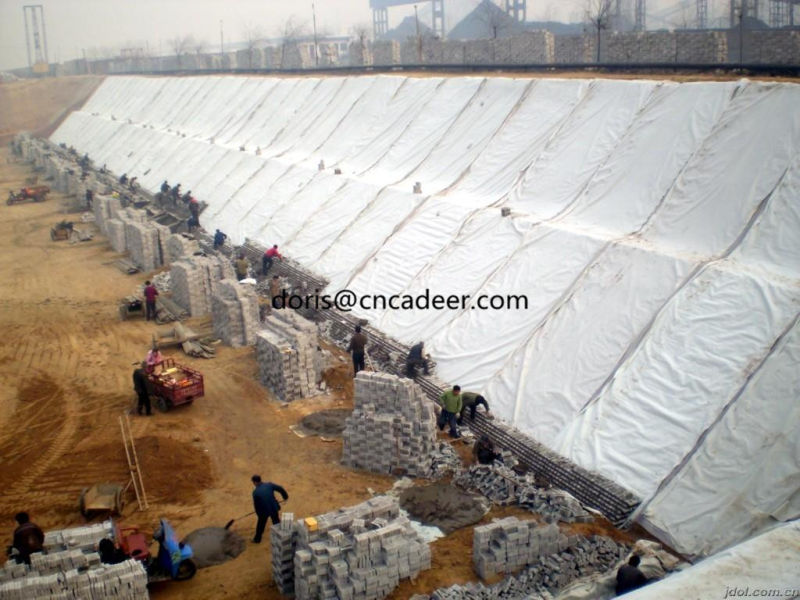 Short Fiber Nonwoven Polyester/ PP Geotextile for Landfill